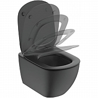 Toilet bowl Tesi AquaBlade black matte T0079V3 - siko.bg Toilet bowl Tesi AquaBlade black matte T0079V3 – Ideal Standard